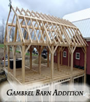 Gambrel Barn Addition